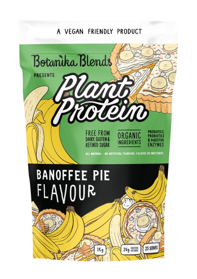 Plant Protein Banoffee Pie