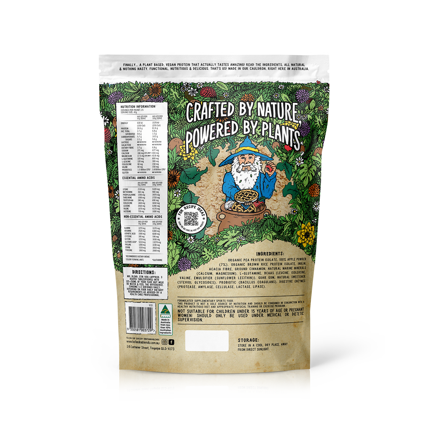 PLANT PROTEIN - OH MY APPLE PIE