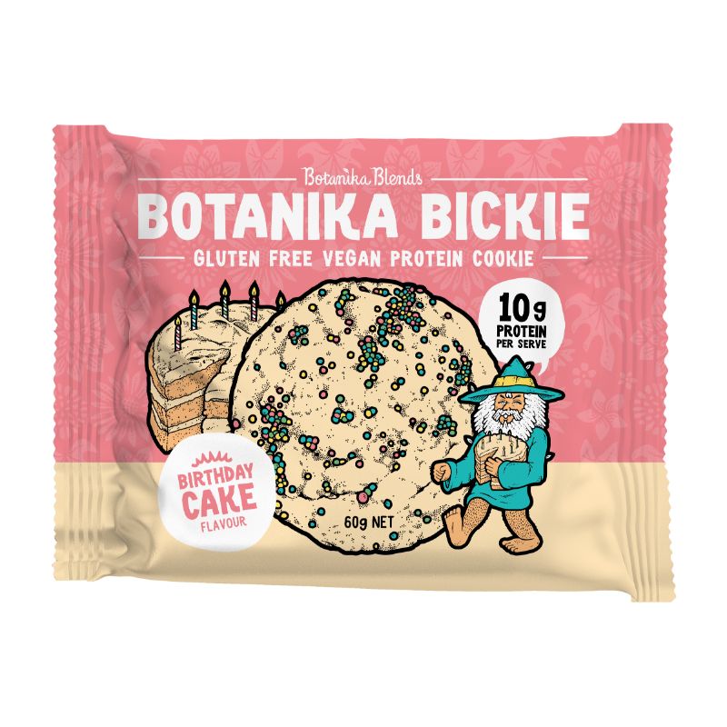 Protein Bickies Birthday Cake