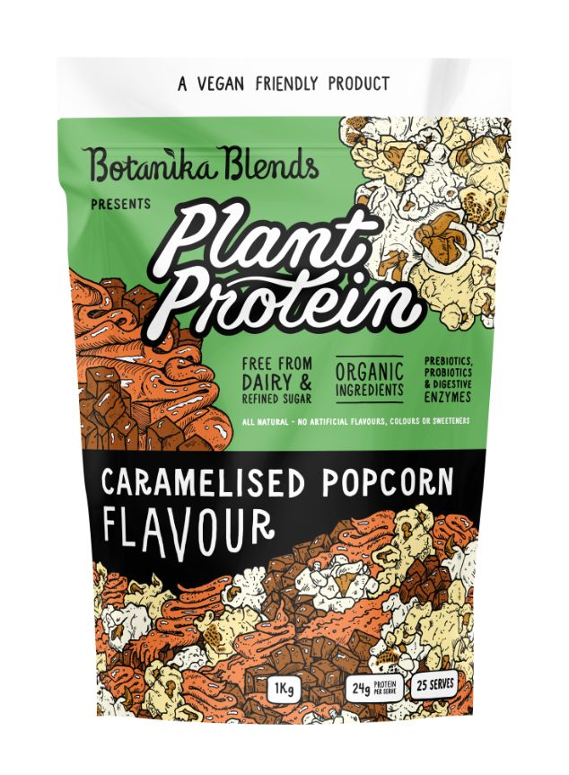 Plant Protein Caramelised Popcorn