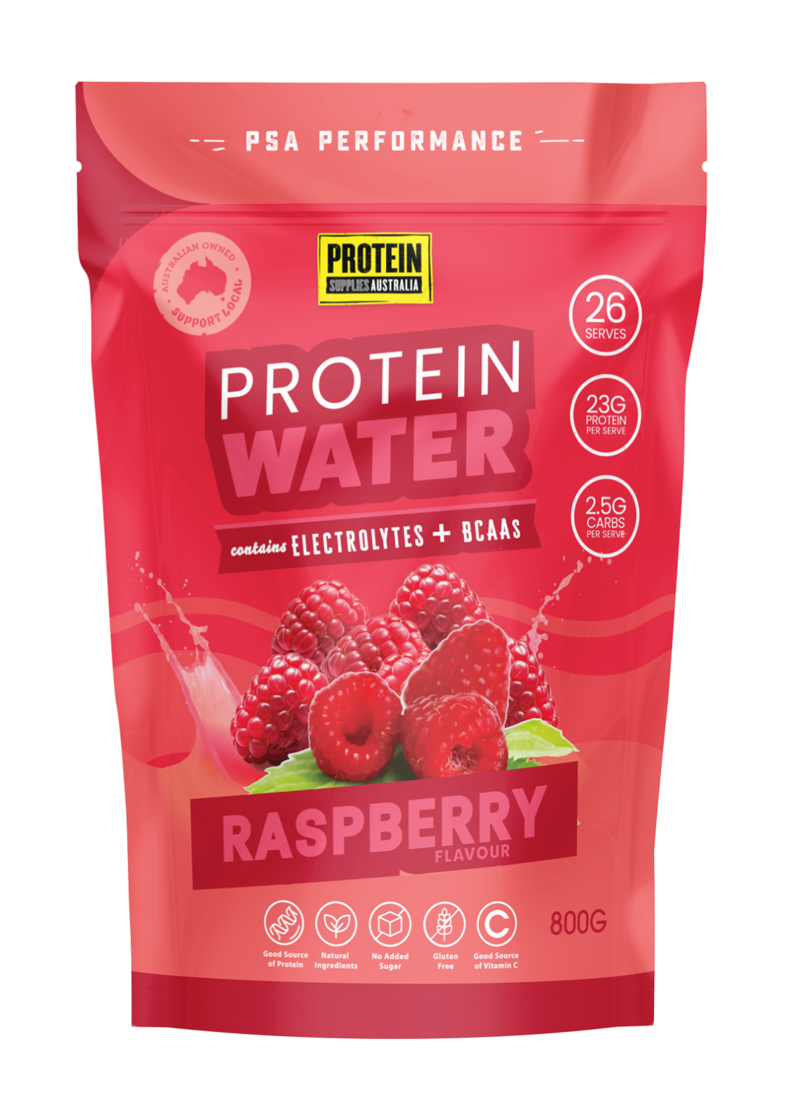 Protein Water Raspberry