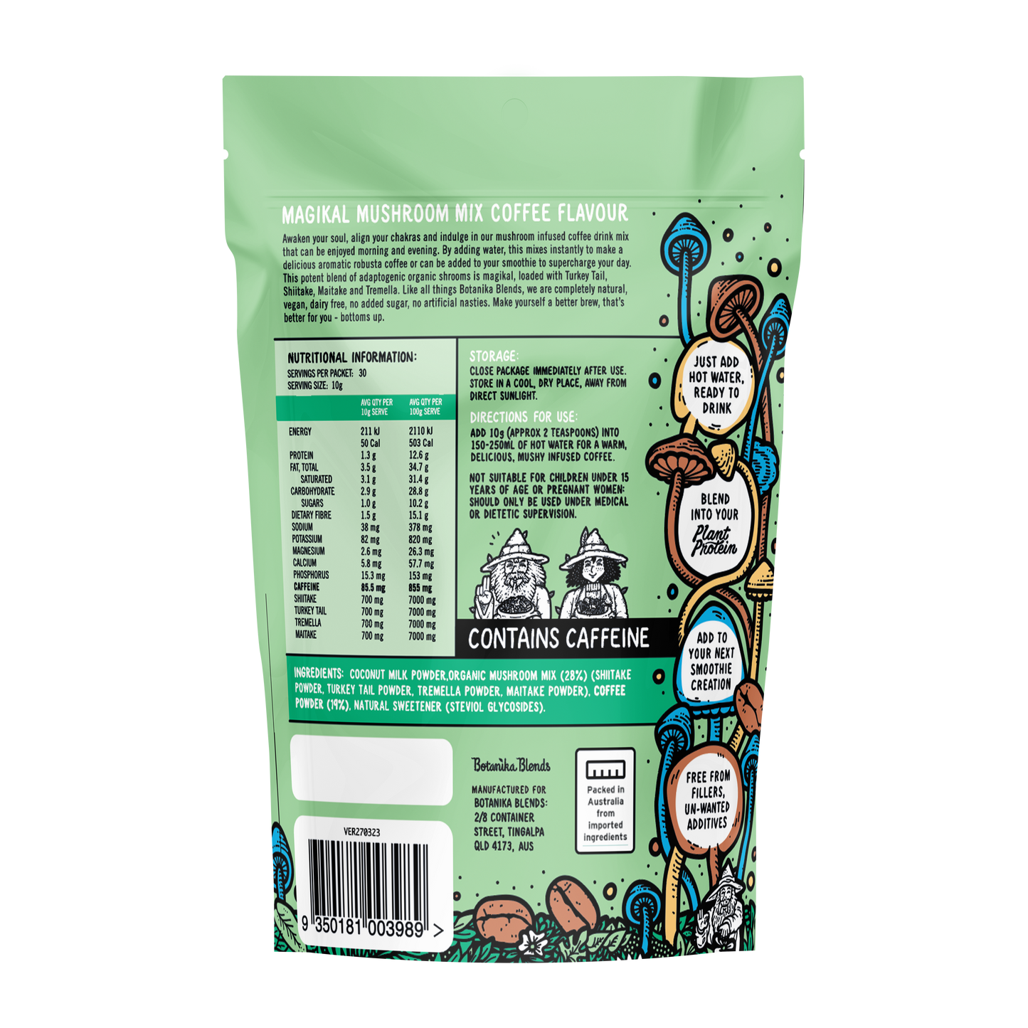 Magikal Mushroom Mix Coffee