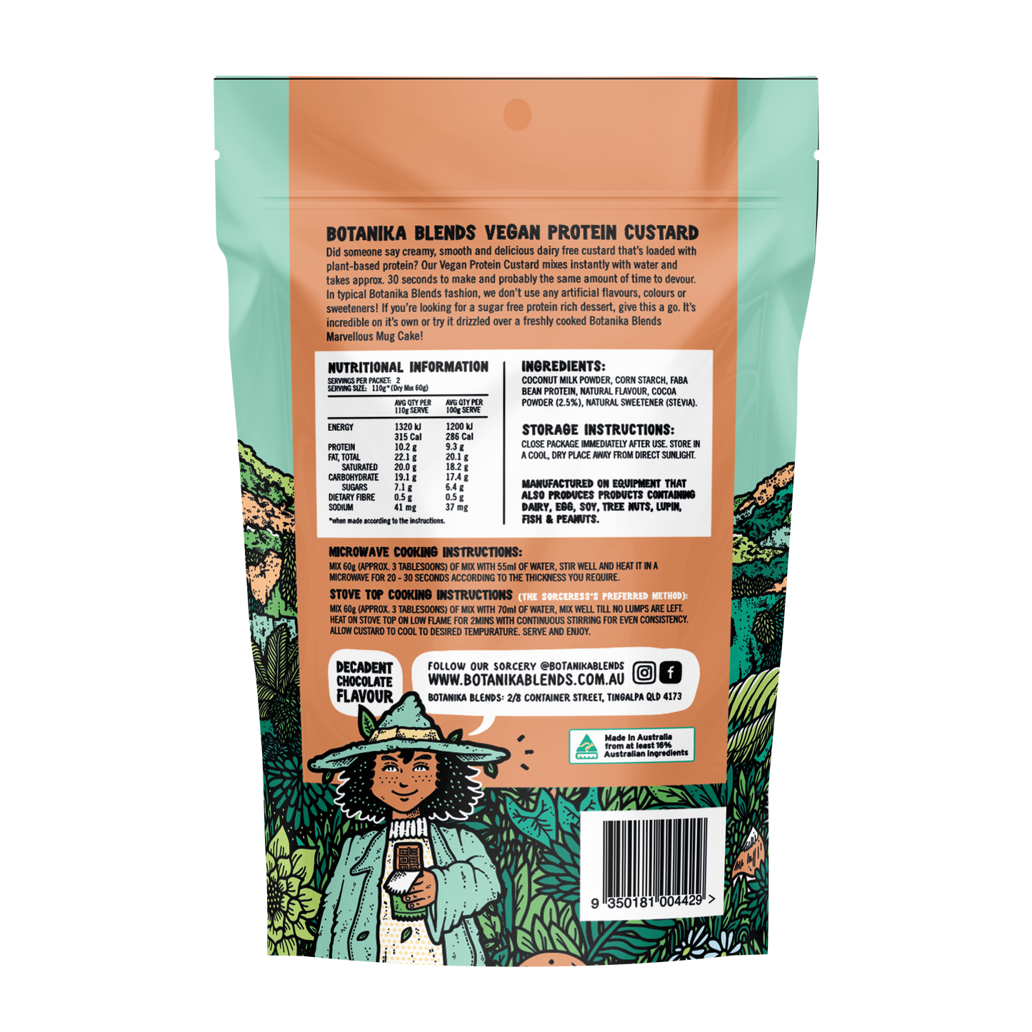 Protein Custard Decadent Chocolate