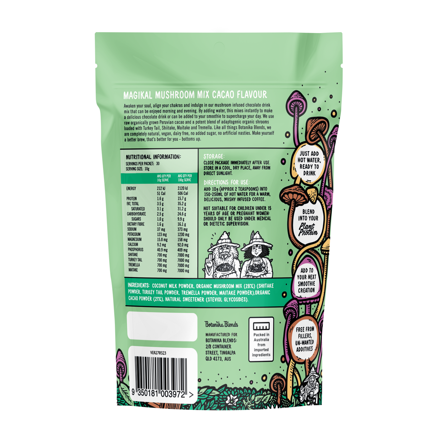 Magikal Mushroom Mix Cacao