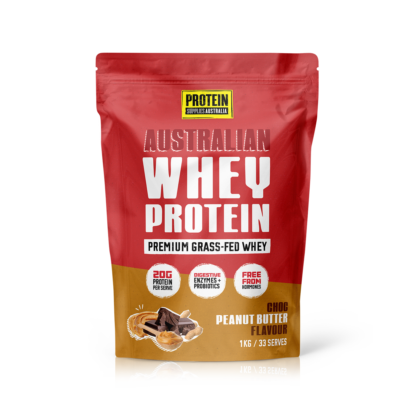 Australian Whey Protein - Choc Peanut Butter