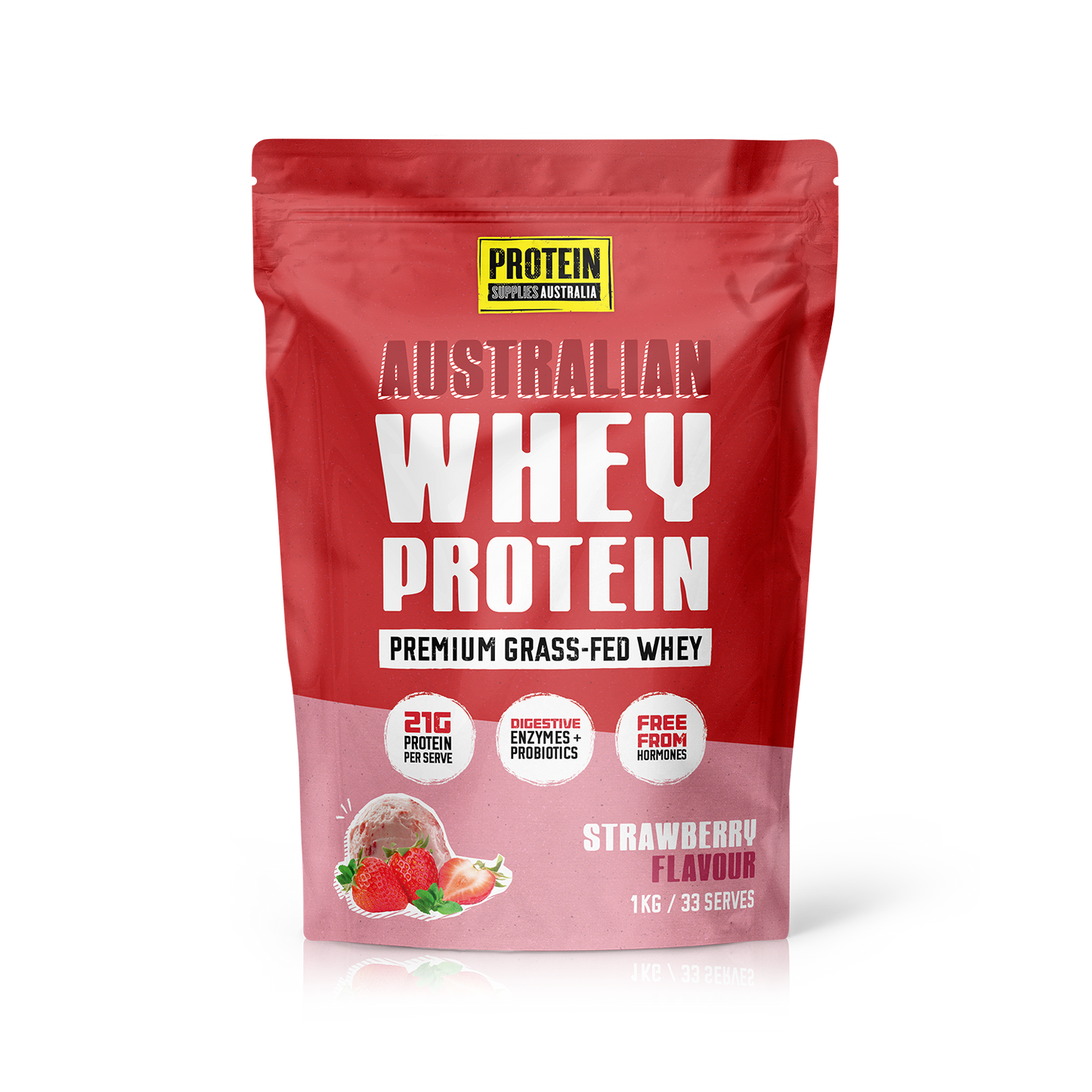 Australian Whey Protein - Strawberry