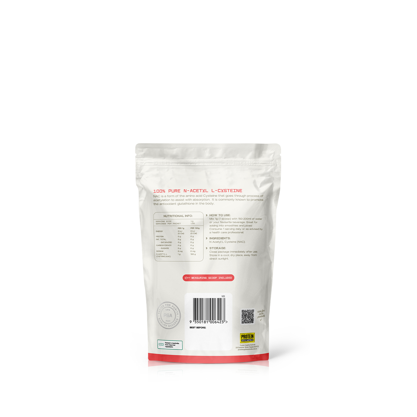 N-Acetyl L-Cysteine (NAC) - Pure