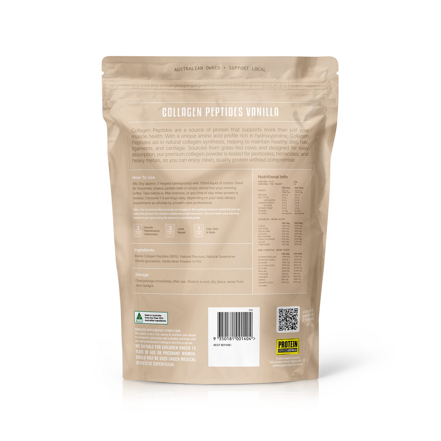 Collagen Peptides Vanilla