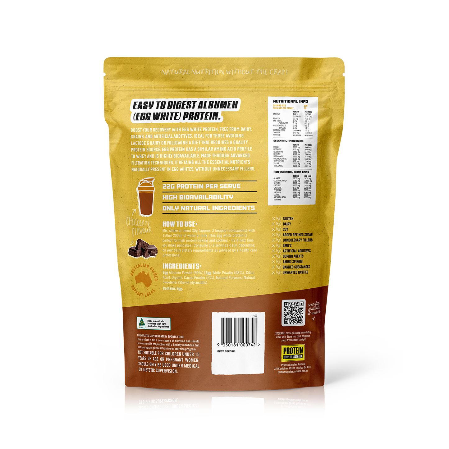 Egg-white Protein Chocolate