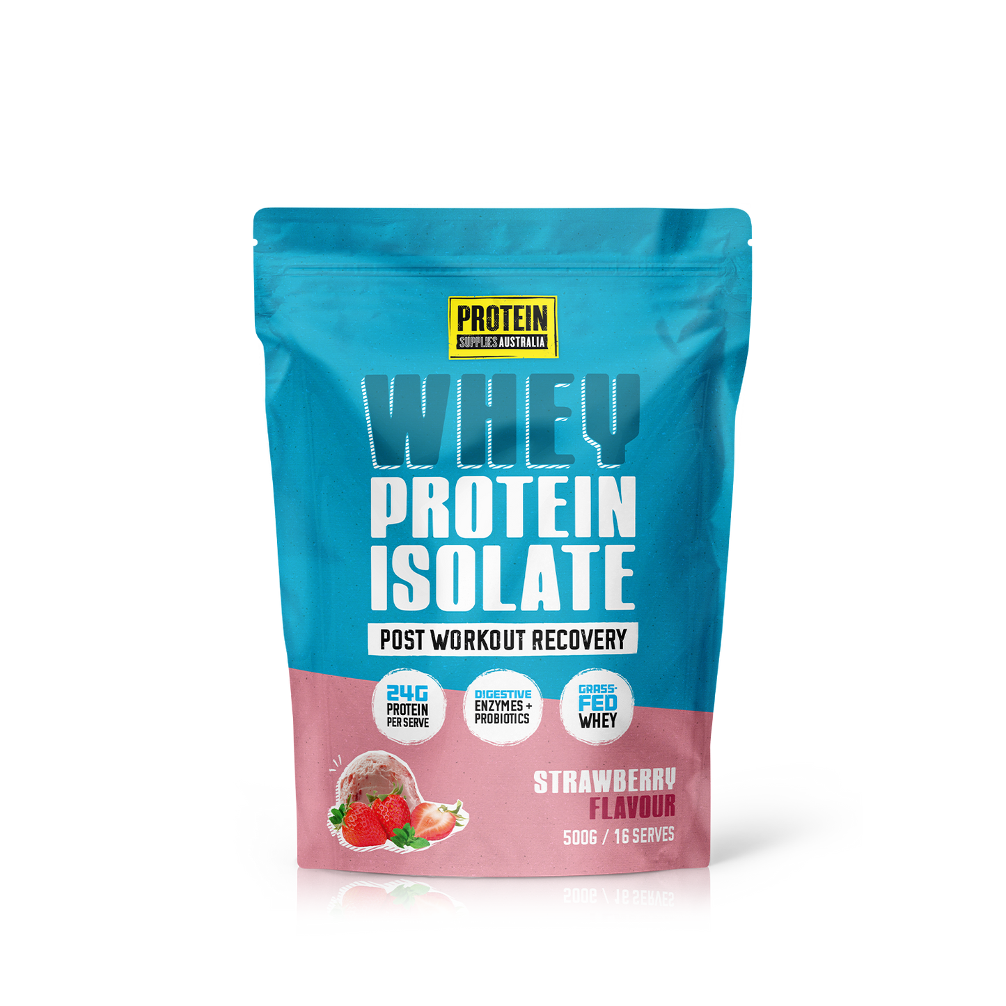 WHEY ISOLATE (WPI) - STRAWBERRY