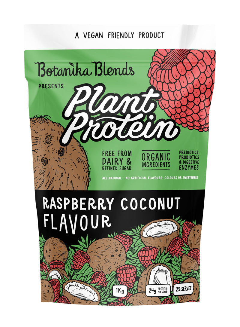 Plant Protein Raspberry Coconut