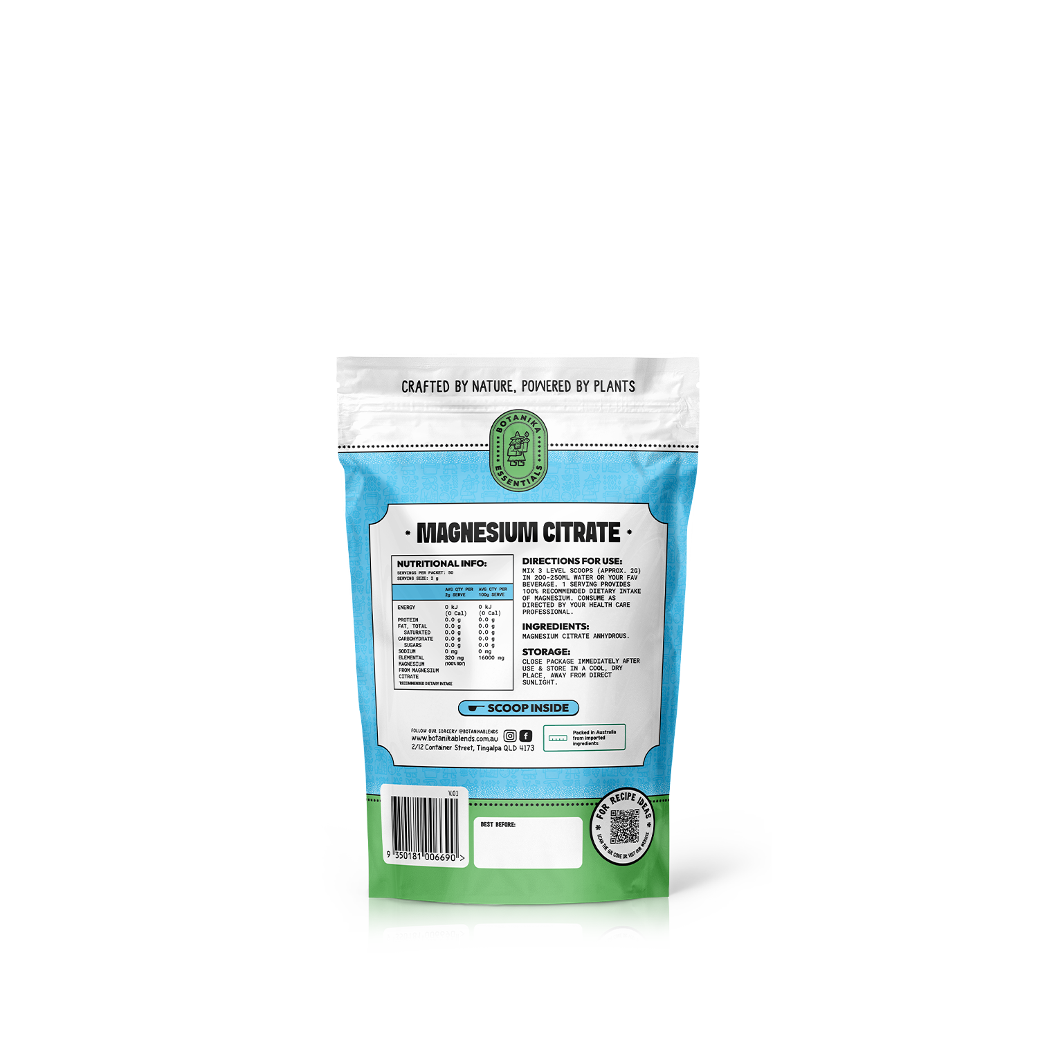 ESSENTIALS MAGNESIUM CITRATE - PURE