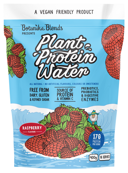 Plant Protein Water Raspberry