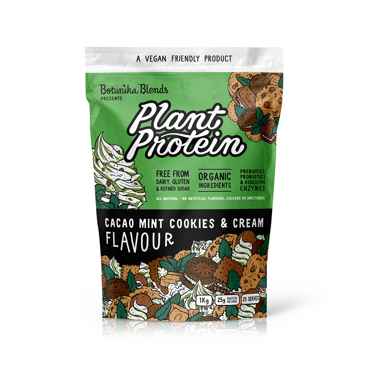 PLANT PROTEIN - CACAO MINT COOKIES & CREAM