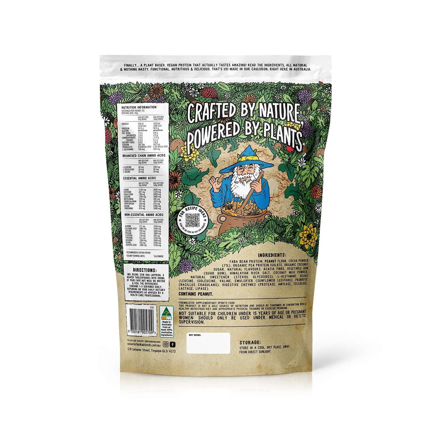 PLANT PROTEIN - CHOC PEANUT BUTTER