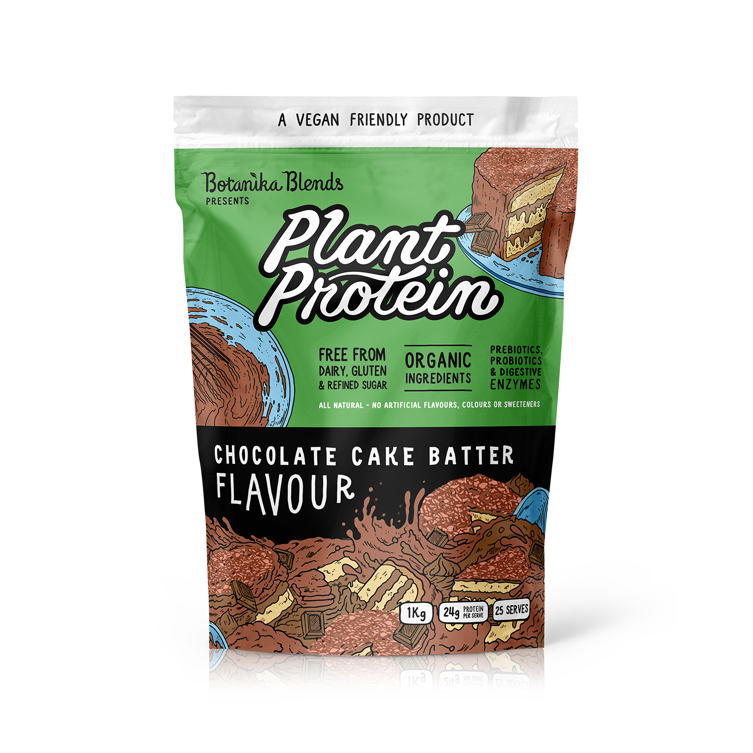 PLANT PROTEIN - CHOC CAKE BATTER