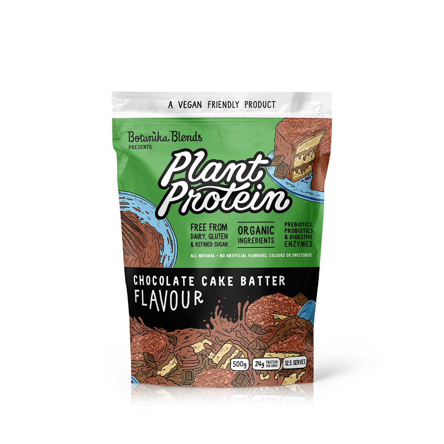 PLANT PROTEIN - CHOC CAKE BATTER