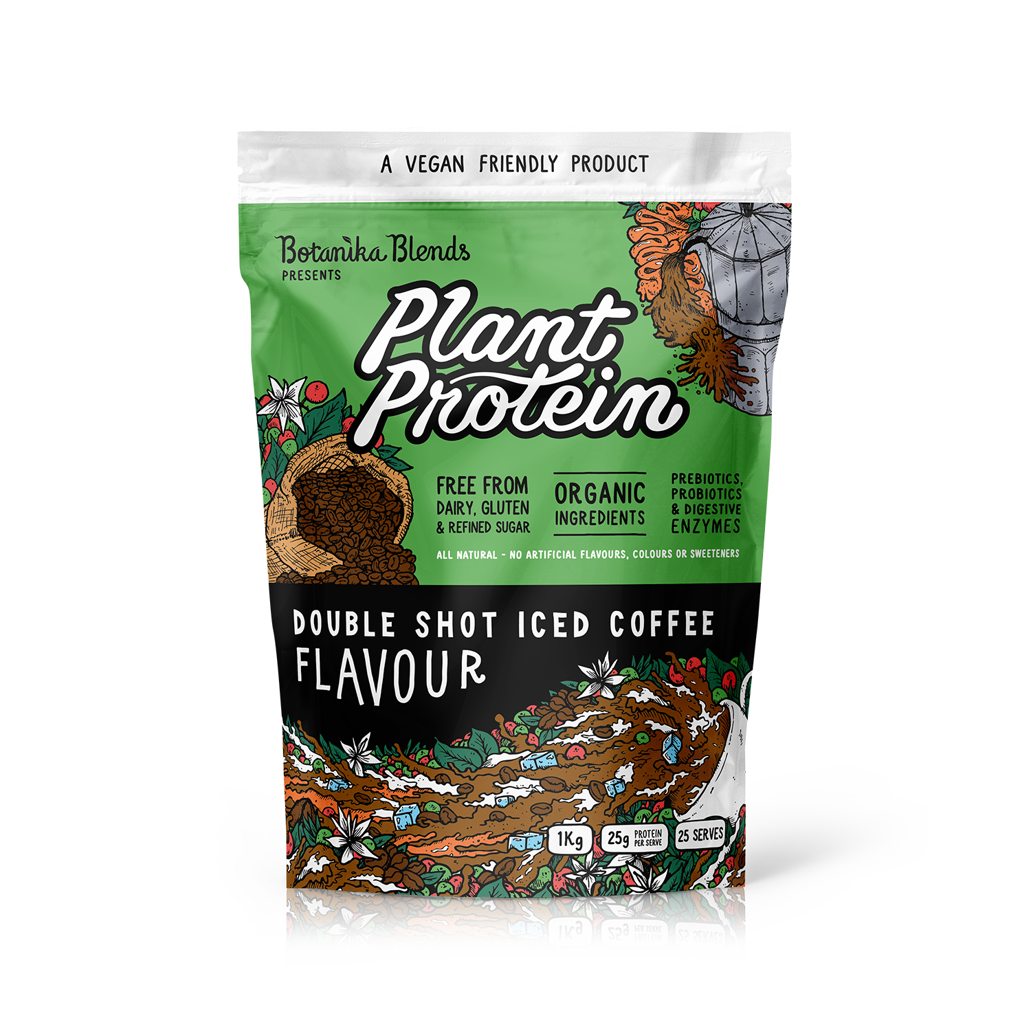 PLANT PROTEIN - DOUBLE SHOT ICED COFFEE