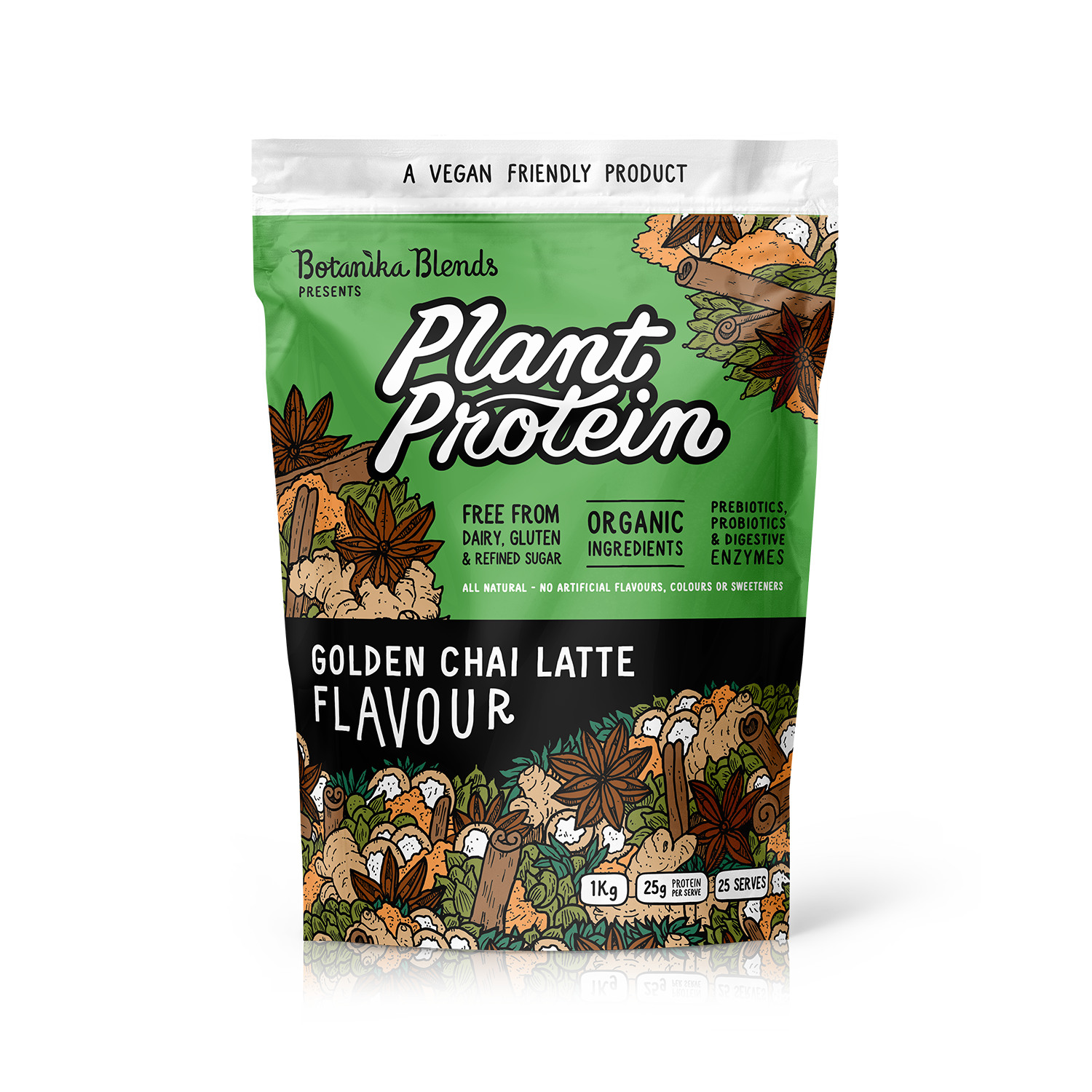 PLANT PROTEIN - GOLDEN CHAI LATTÈ