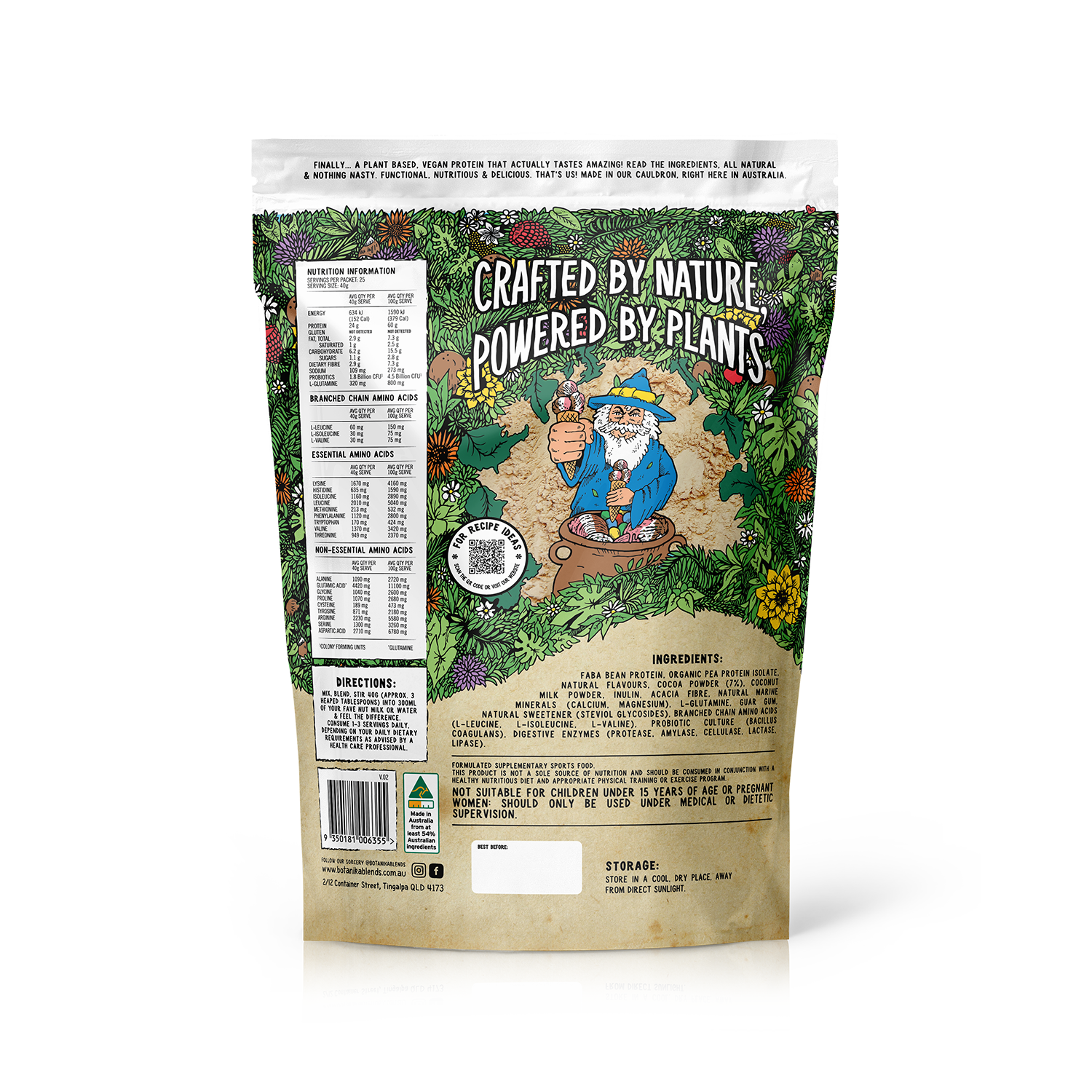 PLANT PROTEIN - NEAPOLITAN WIZ