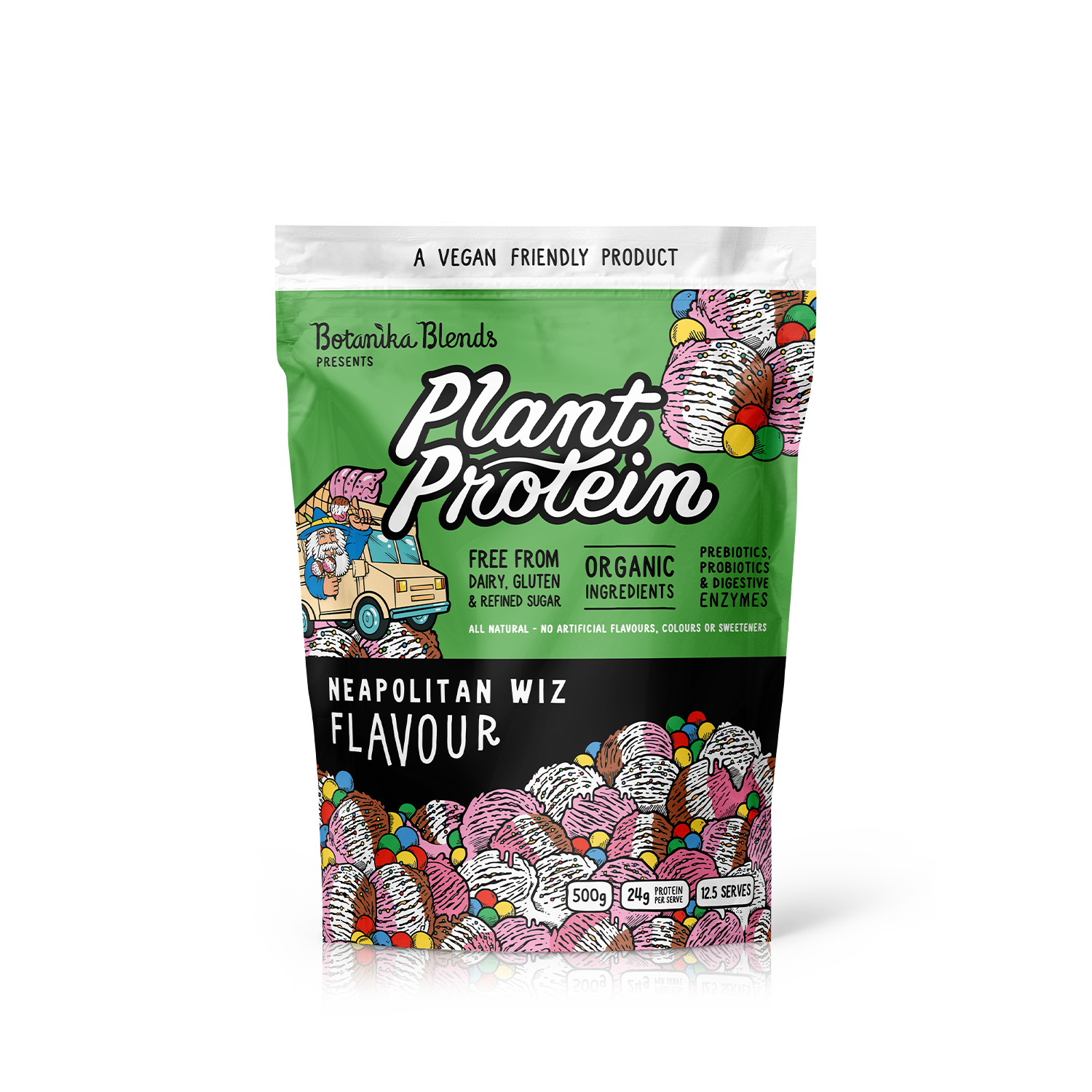 PLANT PROTEIN - NEAPOLITAN WIZ