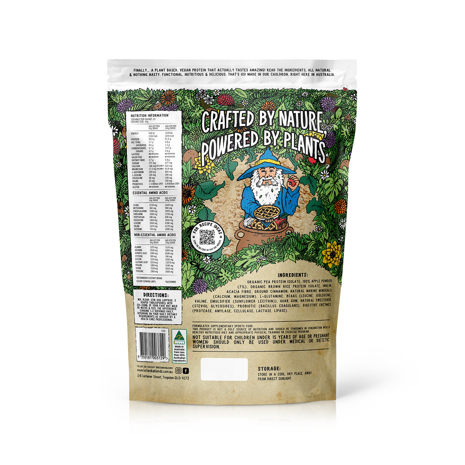 PLANT PROTEIN - OH MY APPLE PIE