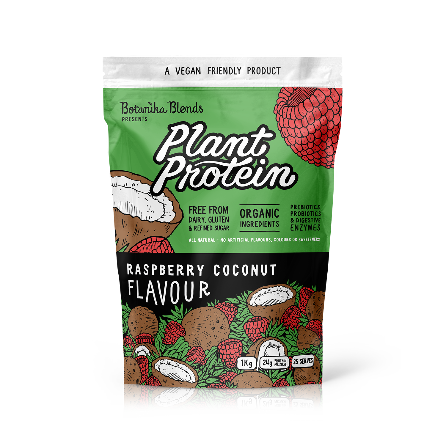 PLANT PROTEIN - RASPBERRY COCONUT