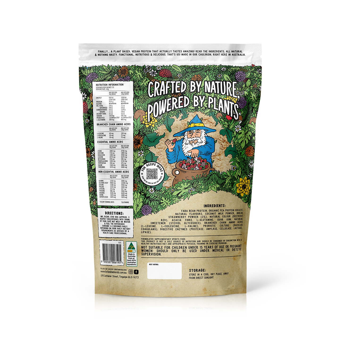 Plant Protein - Strawberries & Cream