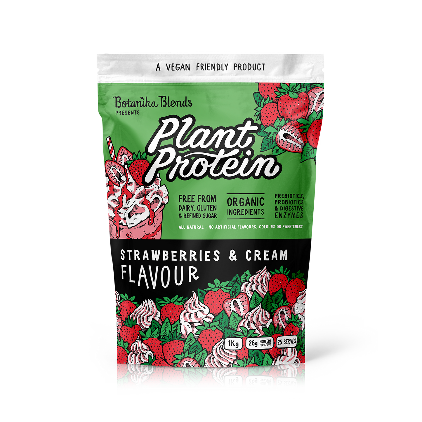 Plant Protein - Strawberries & Cream