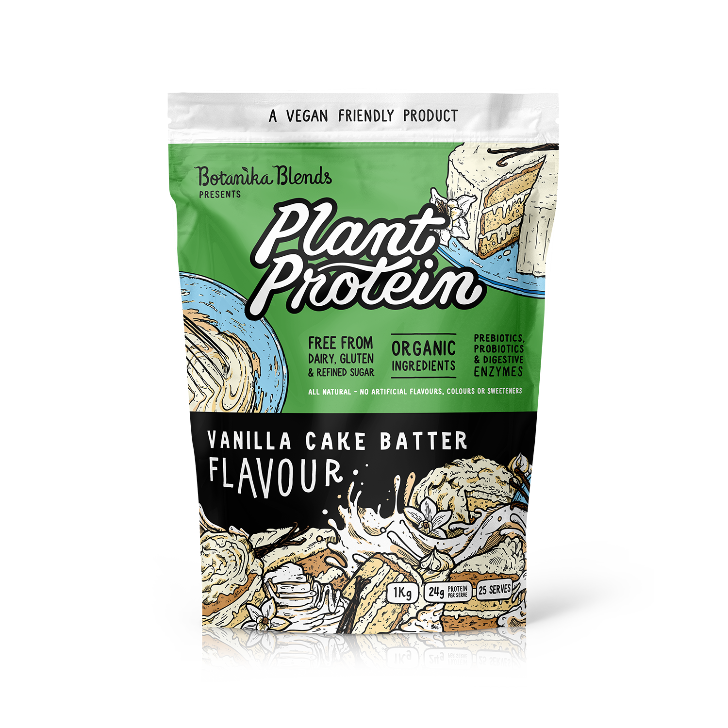 PLANT PROTEIN - VANILLA CAKE BATTER