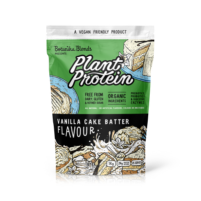 PLANT PROTEIN - VANILLA CAKE BATTER