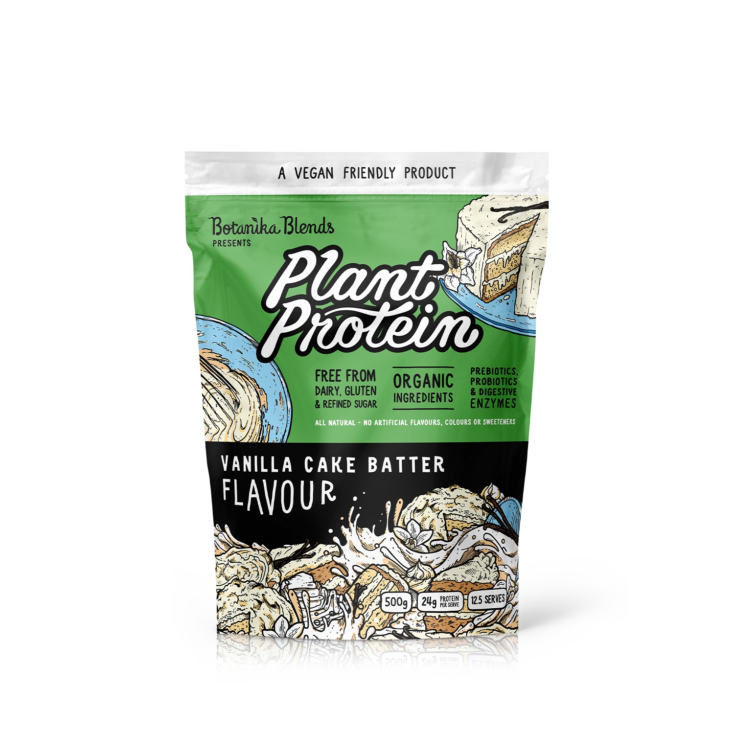 PLANT PROTEIN - VANILLA CAKE BATTER