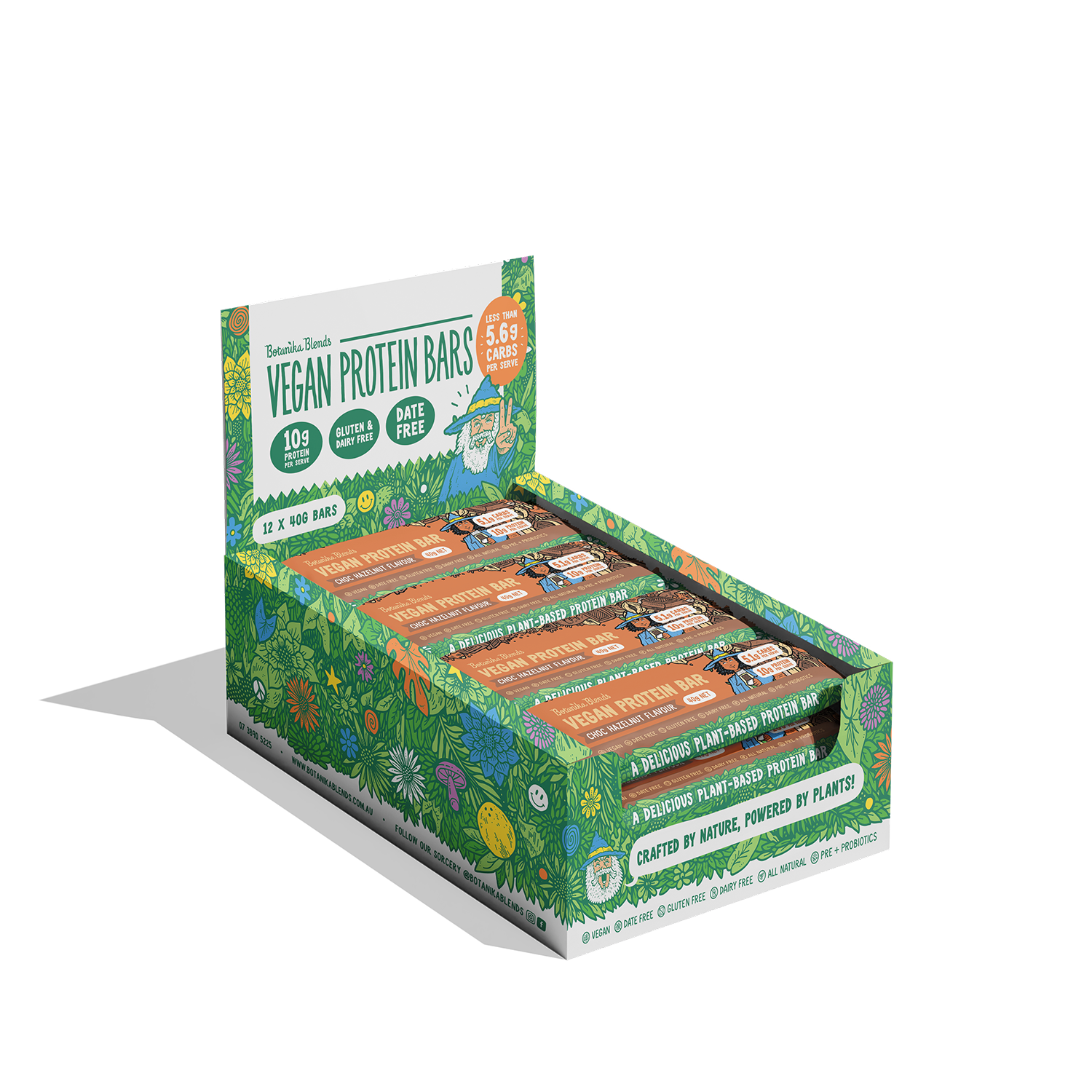 PLANT PROTEIN BARS - CHOC HAZELNUT