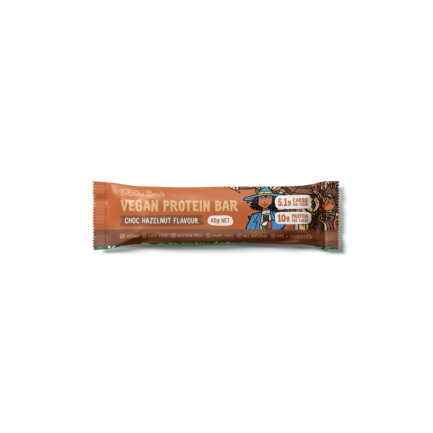 PLANT PROTEIN BARS - CHOC HAZELNUT