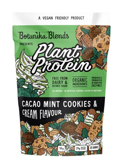 Plant Protein Cacao Mint Cookies And Cream