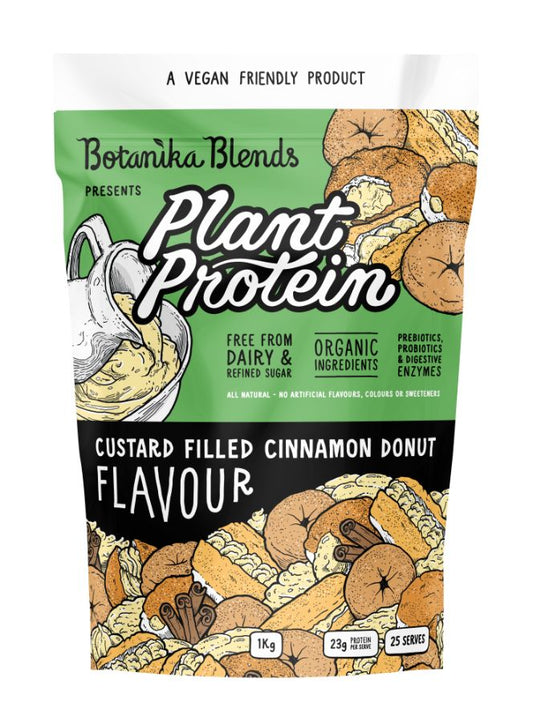 Botanika Plant Protein - Custard Filled Cinnamon Donut