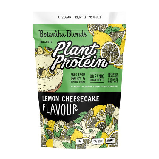 Plant Protein Lemon Cheesecake