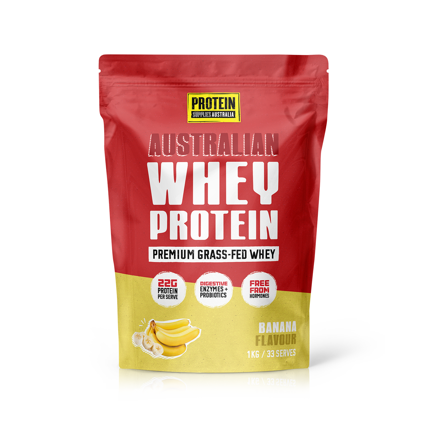AUSTRALIAN WHEY PROTEIN - BANANA