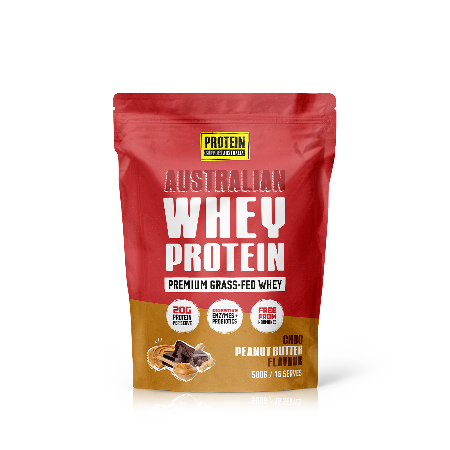AUSTRALIAN WHEY PROTEIN - CHOC PEANUT BUTTER