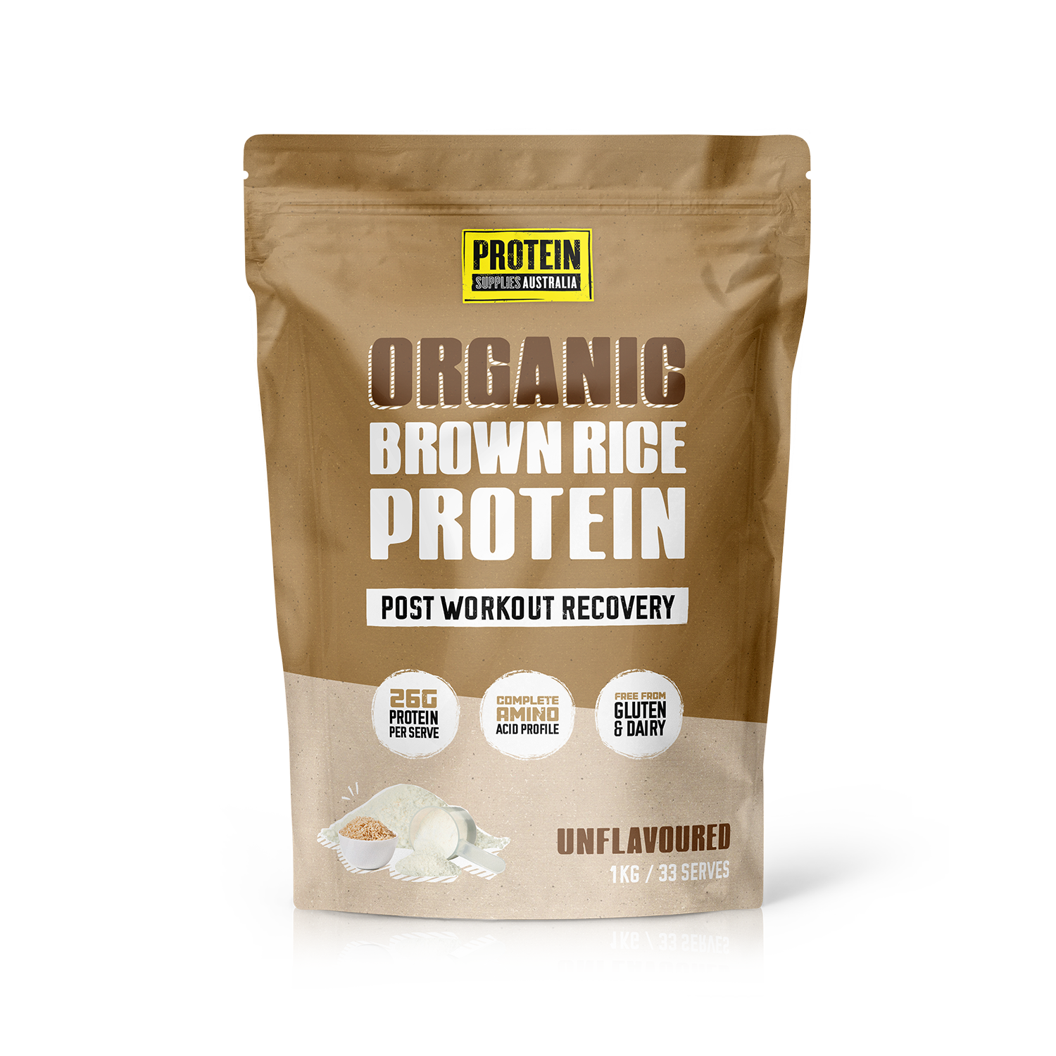 BROWN RICE PROTEIN - UNLFAVOURED