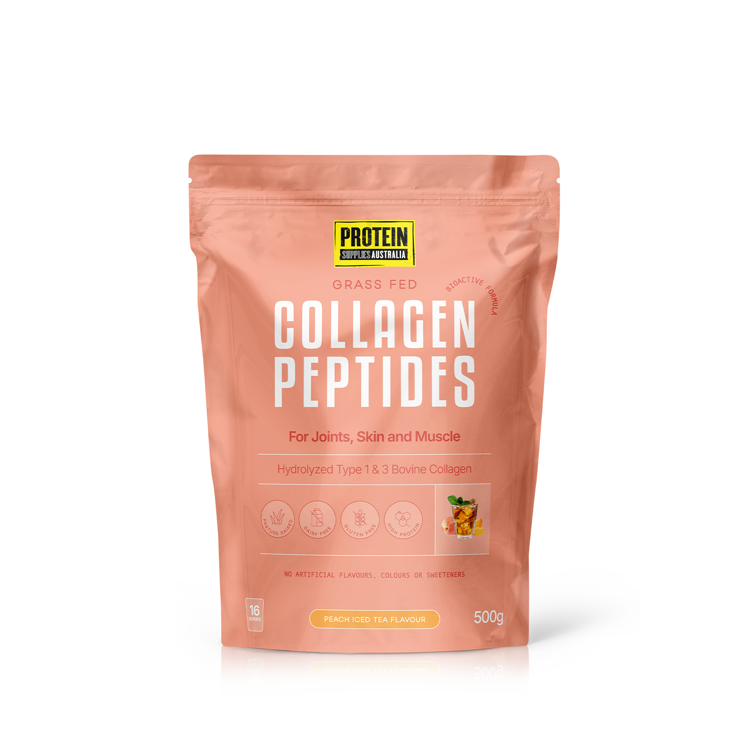 COLLAGEN PEPTIDES - PEACH ICED TEA