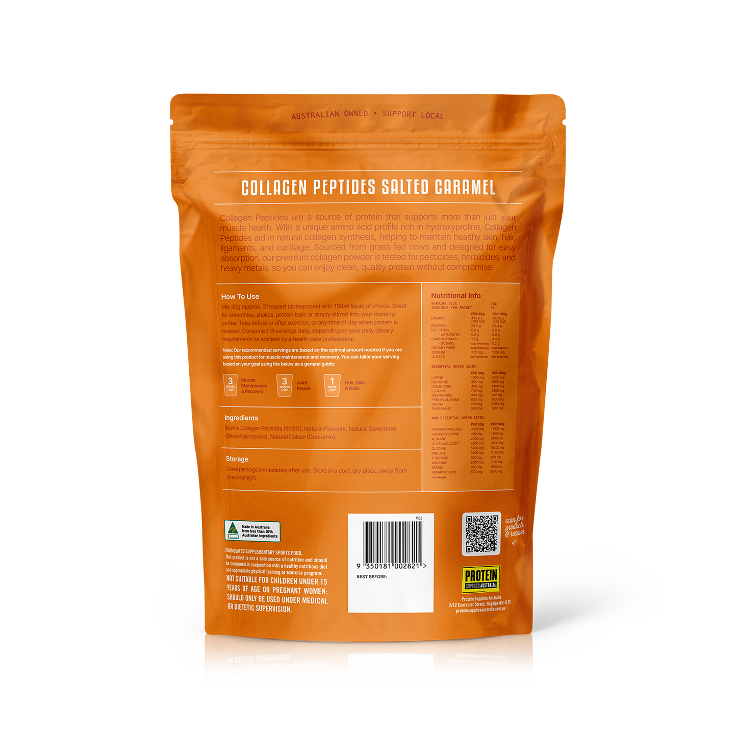 Collagen Peptides Salted Caramel