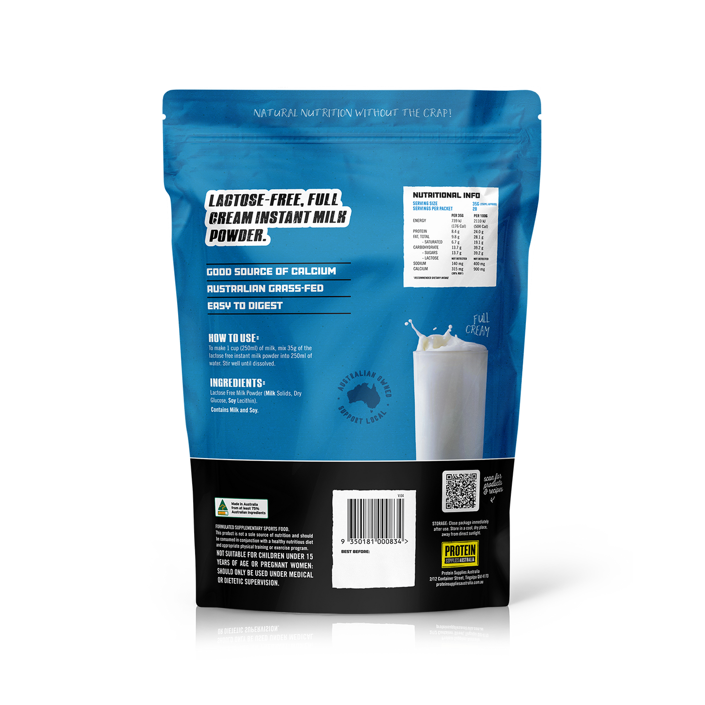Lactose Free Milk Powder
