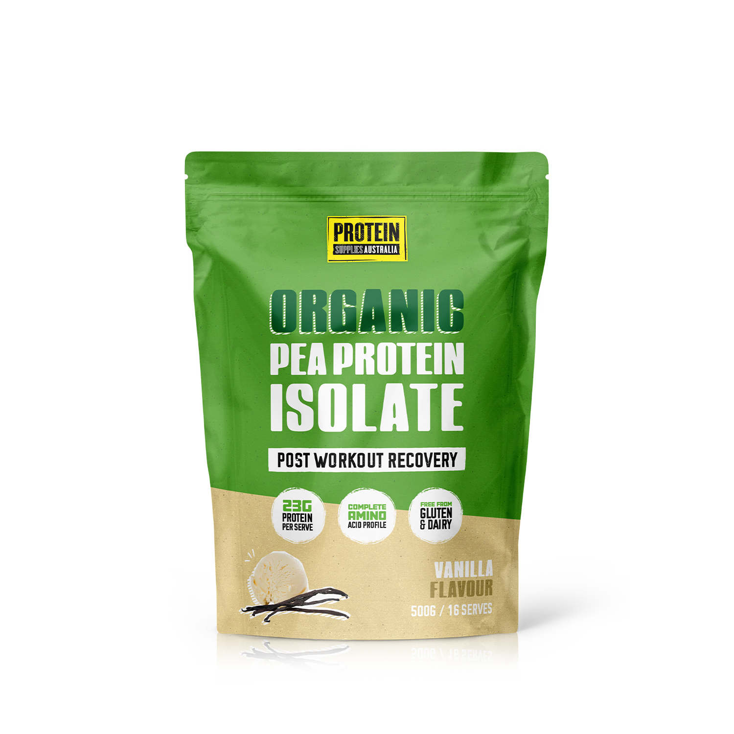 ORGANIC PEA PROTEIN ISOLATE - VANILLA
