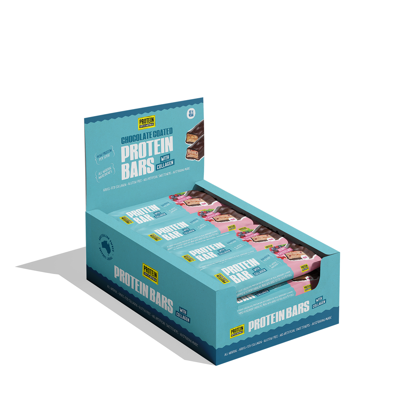 Collagen Protein Bar – Berry Cheesecake