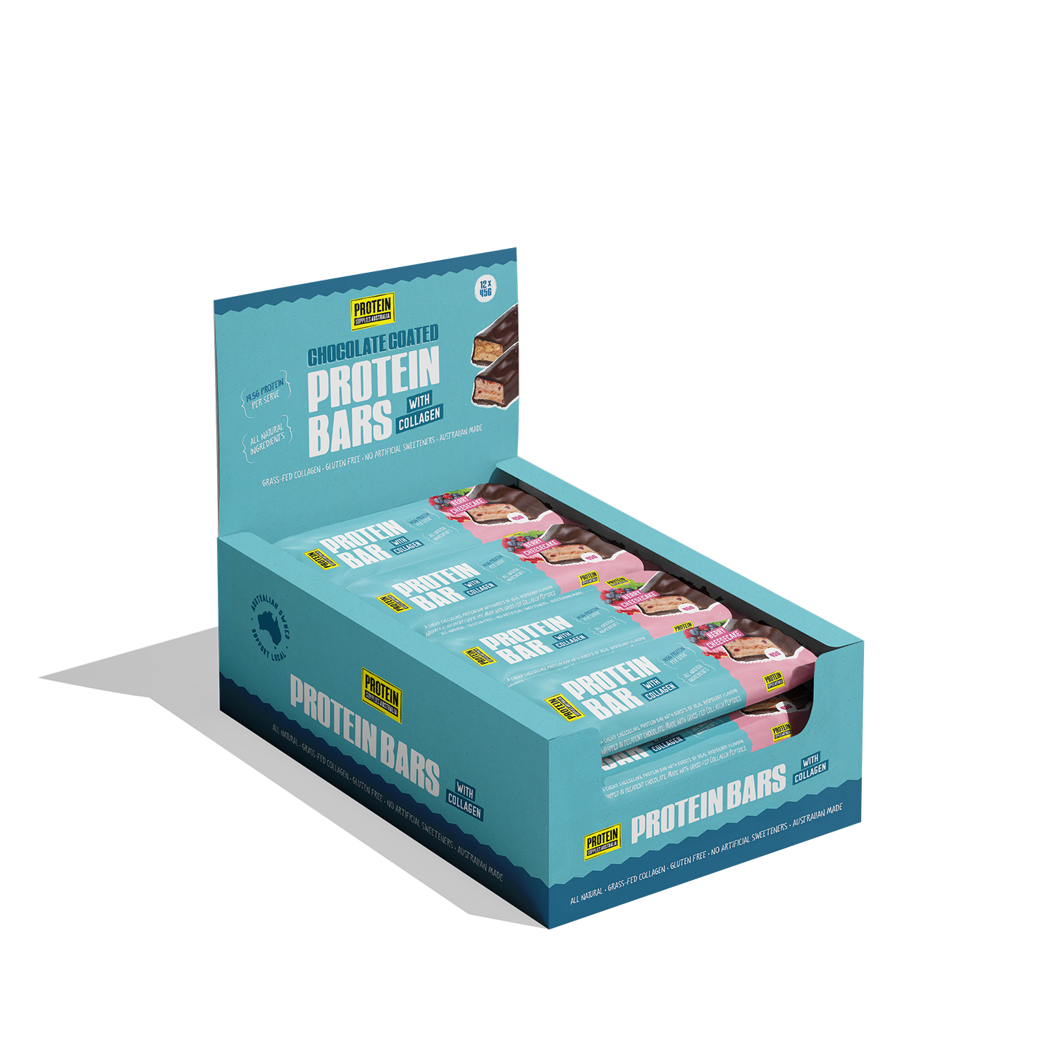 PROTEIN BARS - BERRY CHEESECAKE