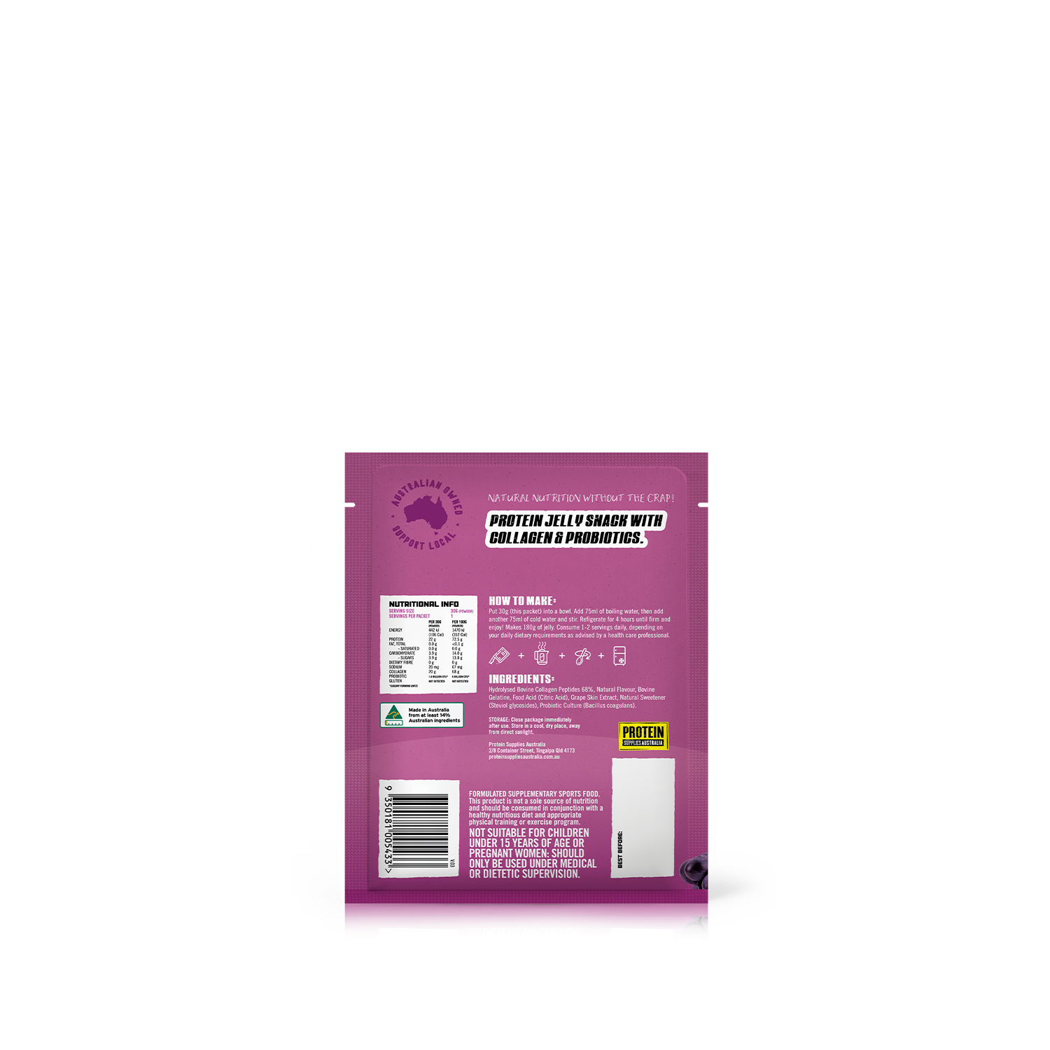 PROTEIN JELLY - GRAPE
