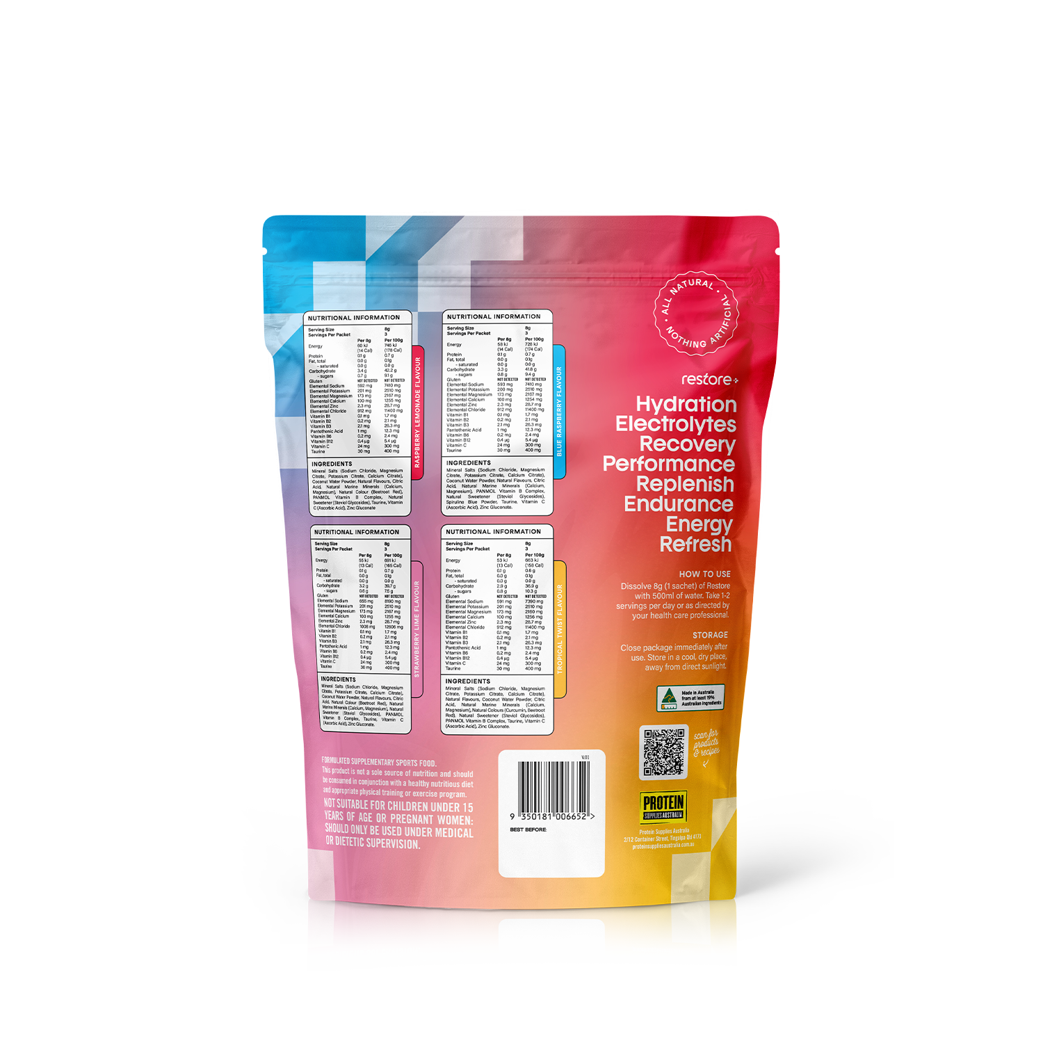 RESTORE HYDRATION - SAMPLE PACK