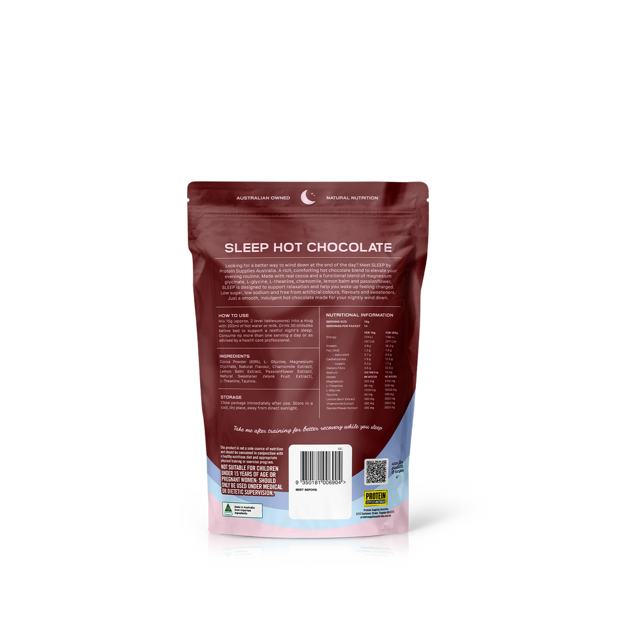 SLEEP - FUNCTIONAL HOT CHOCOLATE