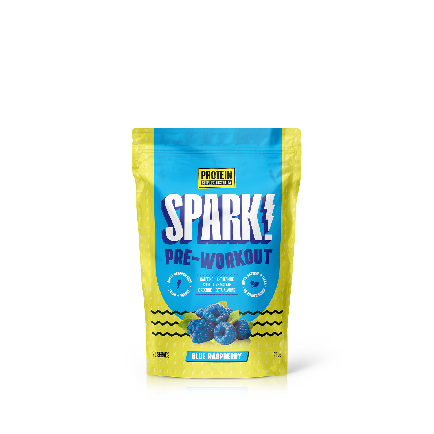 SPARK PRE-WORKOUT - BLUE RASPBERRY